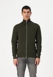 Кардиган SLHDANE STRUCTURE FULL ZIP Selected Homme, темно-зеленый - фото 6