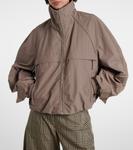 Вышитая куртка Acne Studios, Mud Grey - фото 6