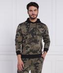 Толстовка Boss Orange x Nba Camo с капюшоном, зеленый - фото 3