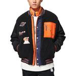 Куртка badfive графическая бейсбольная куртка Li-Ning, черный - фото 3