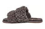 Шлепанцы женские серые Ugg - фото