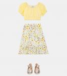 Юбка с цветочным принтом Джули Paade Mode, Julie White - фото 2