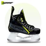 GRAF Коньки для фигурного катания Graff, черные, размер 31 - фото 3