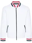 Бомбер с полосками RWB THOM BROWNE, белый - фото