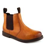 Кожаные ботильоны челси Frank James, коричневый - фото