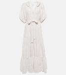 Льняное платье миди Карина Velvet, Beach - фото