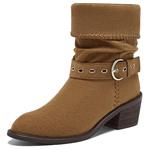 Женские ботинки Coffee, Black, BASTO, коричневый - фото 11