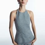 Жилет женский синий Cos - фото 2