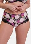 Брифы Sans Complexe Briefs, Imprimé Dahlia Foncé/Black - фото