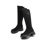 Высокие сапоги женские черные EBLAN - фото 4