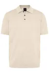 Рубашка-поло bugatti классической формы, бежевый - фото