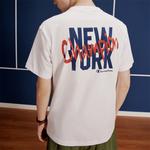 Футболка унисекс Champion, темно-синий - фото 18