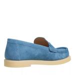 Блейк лоферстил кремовый Stuart Weitzman, синий - фото 3