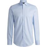 Рубашка Boss в горошек HUGO BOSS, синий - фото 3