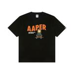 Футболка с принтом от A Bathing APE Aape, черный - фото