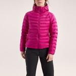 Куртка женская Arcteryx с капюшоном, черный - фото 13