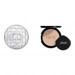 DIOR Lock Makeup Cushion Pink Glossy Finish Wicker Pattern Case набор косметики Natural Concealing 13g+Shell - фото