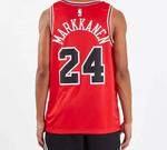 Мужское баскетбольное джерси Nike, цвет Scarlet - фото 6