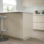 Крышка панели IKEA, 62x80 см, цвет high-gloss light beige - фото 3