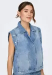 Жилет онлфинли Only, Light Medium Blue Denim - фото 4