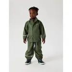 Куртка Name It Dry10 rain, зеленый - фото 7