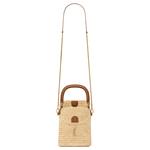 SAINT LAURENT Сумка ведро из рафии GABY - фото 3