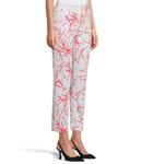 Брюки Krazy Larry Pull On Ankle, White/WatermelonSee All 17 - фото 2