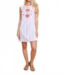 Платье-футляр Camelia белого цвета Guadalupe Design, белый - фото