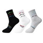 Средние носки унисекс набор из 3 пар LINING, черный - фото 7