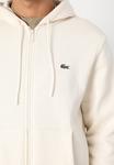 Толстовка на молнии Lacoste, молочный - фото 2
