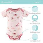 Боди для девочек Peanutshell, 7 шт., цвет Rainbow Safari The Peanutshell, розовый - фото 4