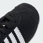 Обувь для кроватки Gazelle Adidas, цвет Core Black/Cloud White/Cloud White - фото 8