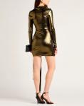 Мини-платье Blumarine, золотой - фото 3