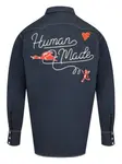 Джинсовая рубашка в стиле вестерн Human Made, синий - фото 2