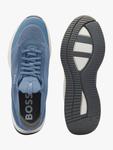 Кроссовки на танкетке HUGO BOSS, цвет Open Blue - фото 3