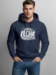 Neverless Толстовка 'Aloha' в цвете Navy - фото 2