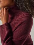 Свитер YOU LOOK PERFECT Eve, бордовый - фото 3