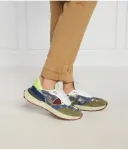 Кожаные кроссовки Antibes Philippe Model, зеленый - фото 2