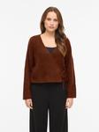 VILA Свитер 'VILUNA' в цвете Auburn - фото 3