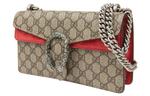 Сумка small-sized single-shoulder bag red Gucci, коричневый - фото 2