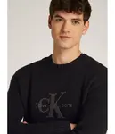 Свитер Regular fit Calvin Klein Jeans, черный - фото 4