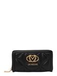 Love Moschino Кошелек 'EMBOSSED' в черном цвете - фото