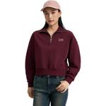 Lee Бордовый женский свитшот - фото 4