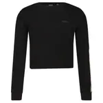 Блуза свободного кроя Guess, черный - фото