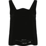 Топ женскиф Mm6 Maison Margiela, черный - фото