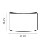 Абажур Home sweet home collection, серо-коричневый - фото