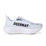 DEERWAY Беговые кроссовки Unisex Low top белые красные - фото 8