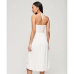 Платье Superdry Smocked Midi Beach Long, белый - фото 2