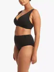 Низ бикини Sea Level High Waist Bikini, черный - фото 2
