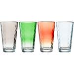 Набор бокалов OPTIC 540 мл, 4 предмета Leonardo, мультиколор - фото